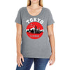 Tokyo City Ladies Curvy T-Shirt