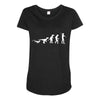 icke evolution Maternity Scoop Neck T-shirt