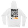 Strong Independent Motivated Leo Hoodie