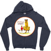 calvin hobbes Zipper Hoodie