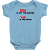 yes is the answer Baby Bodysuit