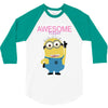 me awesome 3/4 Sleeve Shirt