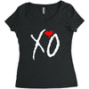 weeknd (3) Women's Triblend Scoop T-shirt