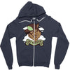 off the hook Zipper Hoodie