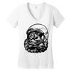 apace invader Women's V-Neck T-Shirt