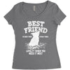 Best Friend Yorike Women's Triblend Scoop T-shirt