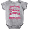 They Call Me Granny Partner In Crime Funny Baby Onesie