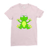 frog cute Ladies Fitted T-Shirt