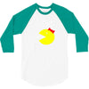 Mrs. Pacman 3/4 Sleeve Shirt