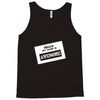 my name is awesome Tank Top