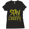 stay creepy Ladies Fitted T-Shirt