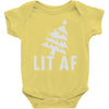 lit af Baby Onesie