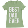best dad ever Ladies Fitted T-Shirt