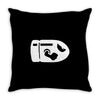 bullet bill sticker vinyl decal   super mario bros nintendo car window Throw Pillow