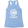 capsule corps dbz dragon ball manga anime Racerback Tank