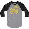 duck quack 3/4 Sleeve Shirt