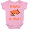 zero fox given Baby Bodysuit