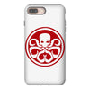 red skull logo avengers marvel comics gift iPhone 8 Plus