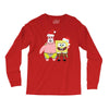 spongebob squarepants and patrick christmas Long Sleeve Shirts