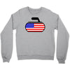 usa curling Crewneck Sweatshirt