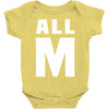 All M Baby Bodysuit
