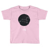 Leo Zodiac Sign Minimal Design Toddler T-shirt