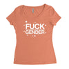 fuck gender Women's Triblend Scoop T-shirt