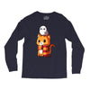 brave kitty Long Sleeve Shirts