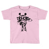 nerd giraffe Toddler T-shirt