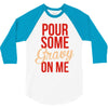 pour some gravy on me 3/4 Sleeve Shirt