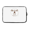 vitruvian robot Laptop sleeve