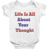 life is all Baby Onesie