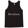 black jenius Tank Top