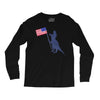 Patriotic T-Rex Long Sleeve Shirts