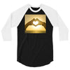 Heart 3/4 Sleeve Shirt