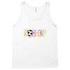 soccer neon rhinestud Tank Top
