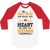 There's This Boy Who Stole My Heart He Calls Me Stepmom 3/4 Sleeve Shirt