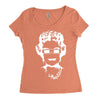 queen bee elizabeth 3d glasses Women's Triblend Scoop T-shirt