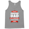 proud dad son Tank Top
