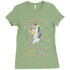 Unicorns are born in February Ladies Fitted T-Shirt
