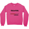 grandpa loading Crewneck Sweatshirt