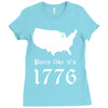 party like it's 1776 Ladies Fitted T-Shirt