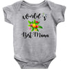 world's best mama Baby Bodysuit
