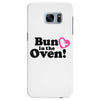 Bun in the Oven with Heart Baby Girl Samsung Galaxy S7 Edge