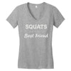 squats joke Women's V-Neck T-Shirt