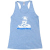 dads army stupid boy Racerback Tank