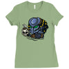 predator chest Ladies Fitted T-Shirt