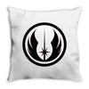 logo monument stars Throw Pillow