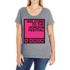 welcome to the horizon festival Ladies Curvy T-Shirt