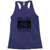 bike lane Racerback Tank